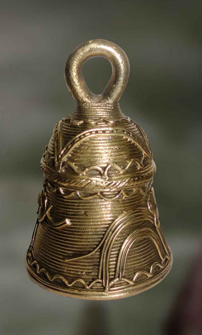 Dhokra Brasswork Handbell without Handle