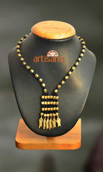 Tribal Jewellery - Necklace with fish pendants