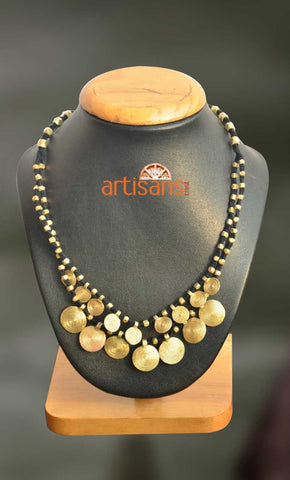 Tribal Jewellery - Necklace with circular pendants