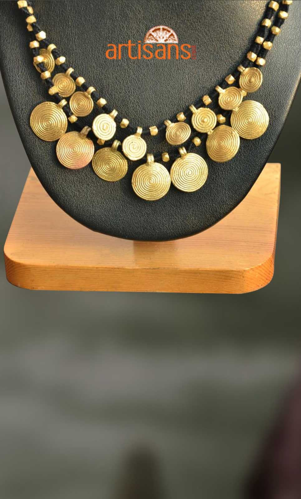 Handcrafted tribal necklace Artisans Crest