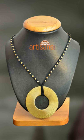 Tribal Jewellery - Necklace with circular pendant