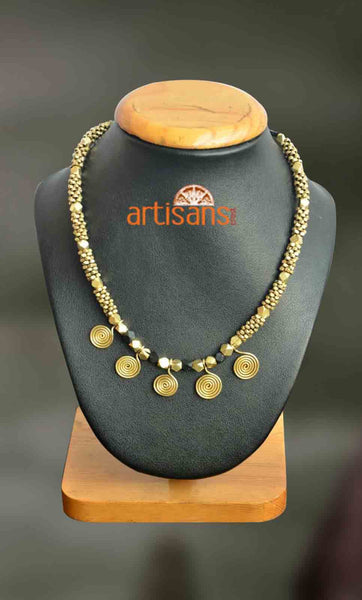 Tribal Jewellery - Necklace with five pendants