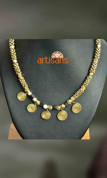 Tribal Jewellery - Necklace with five pendants