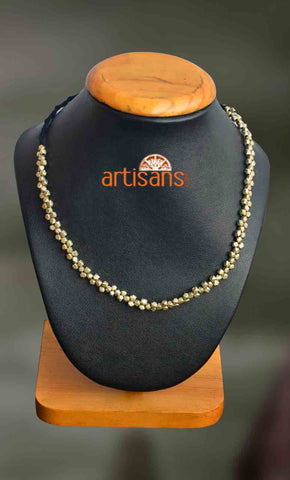 Tribal Jewellery - Necklace with golden beads
