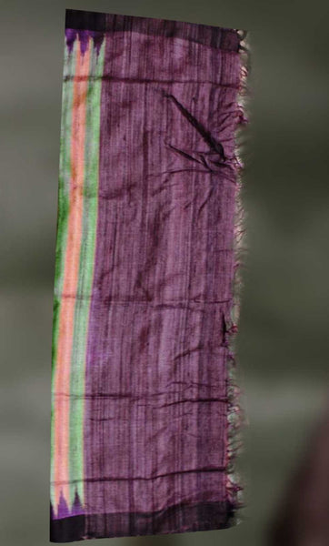 Handloom - Tussar Silk and Cotton Shawl