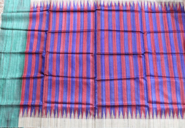 Handloom- Tussar Silk and Cotton