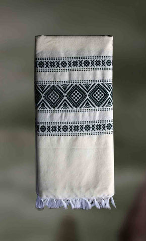 Handloom - Tussar Silk and Cotton Shawl