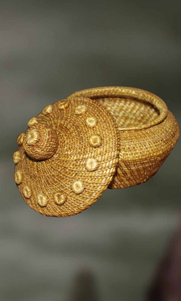 Golden Grass - Dry Fruit Basket