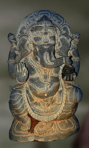 Akhuratha: Ganesha on Lotus Pedestal