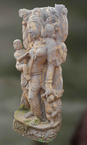 Savitri : Mother with Her Children