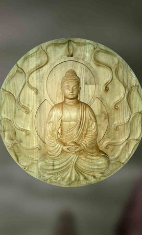 Wall hanging of Lord Buddha in Dhyana mudra